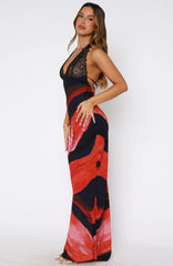 Beyond The Stars Maxi Dress Radiant Petal