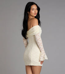 Forever Romantic Lace Mini Dress