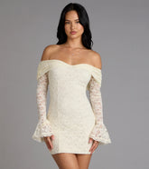 Forever Romantic Lace Mini Dress