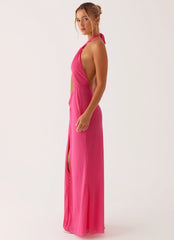 Centre Stage Maxi Dress - Pink