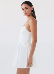 Tesoro Mio Mini Dress - White